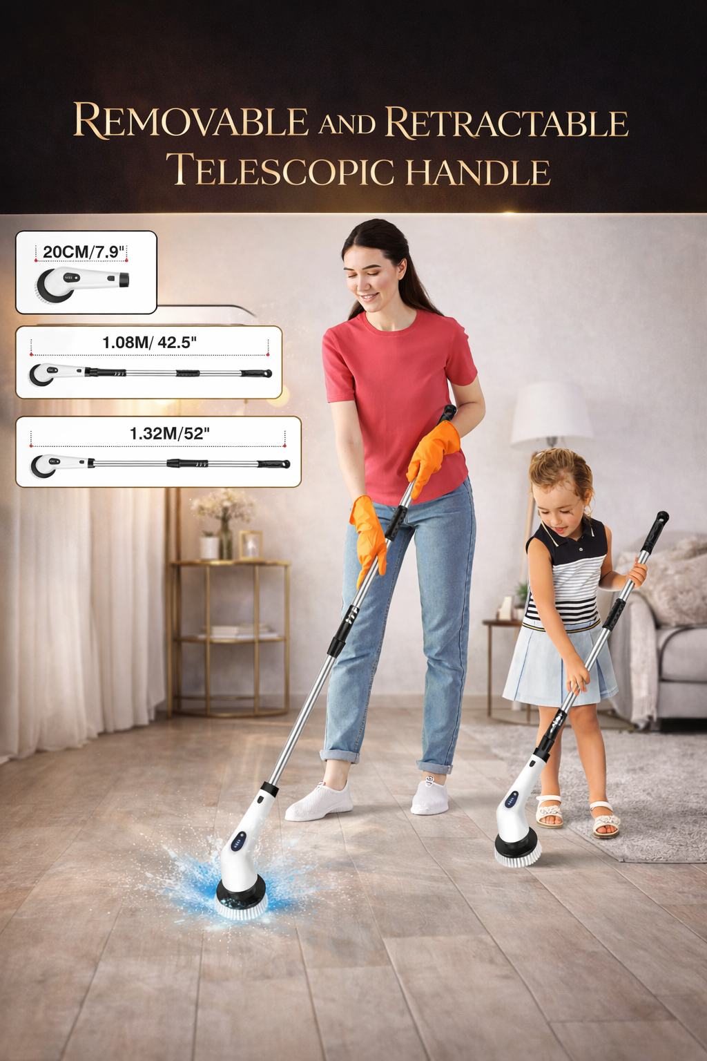 Pratika™ – Kabelloser Rotationsschrubber