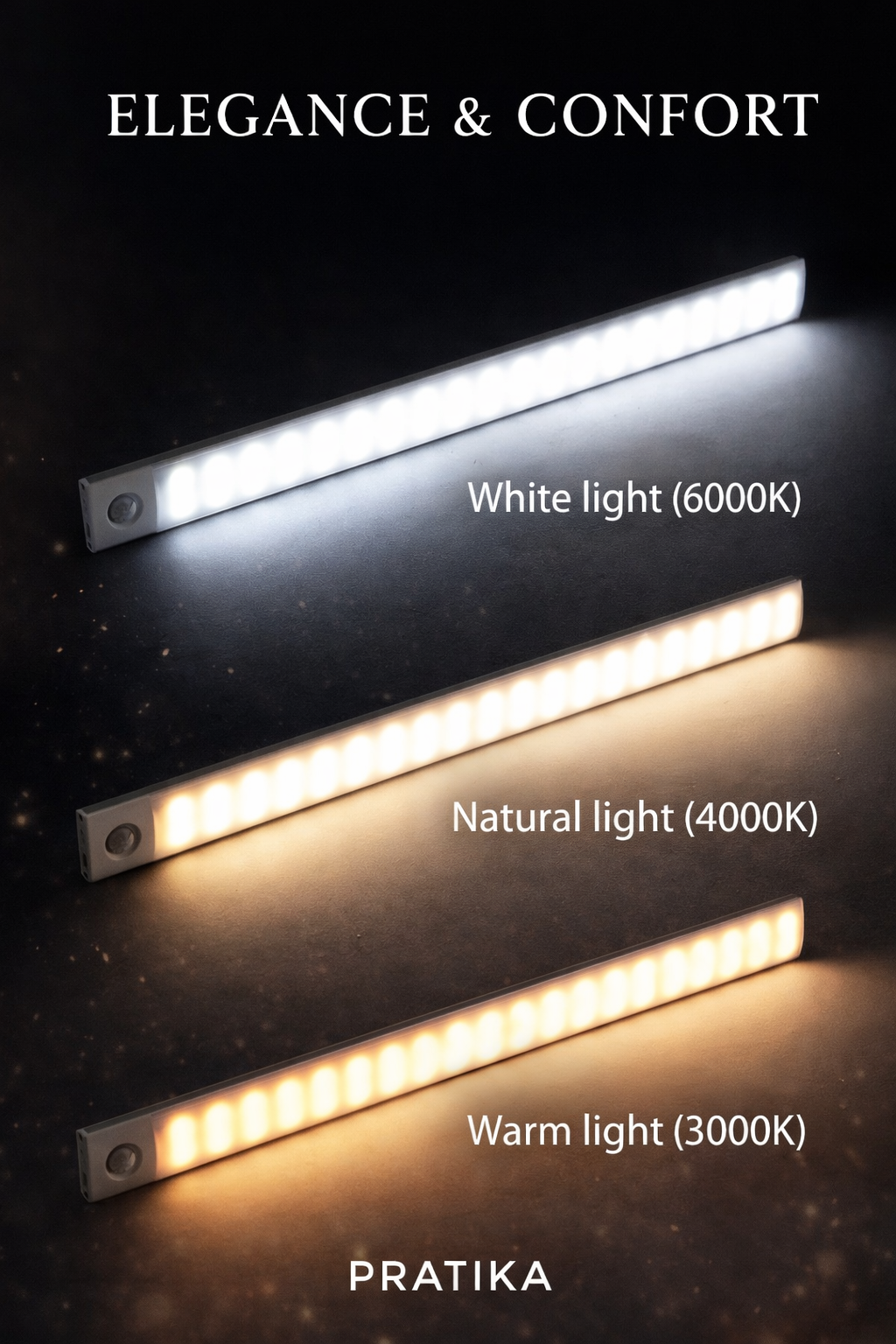 PRATIKA™ LED-Leuchte mit Bewegungsmelder
