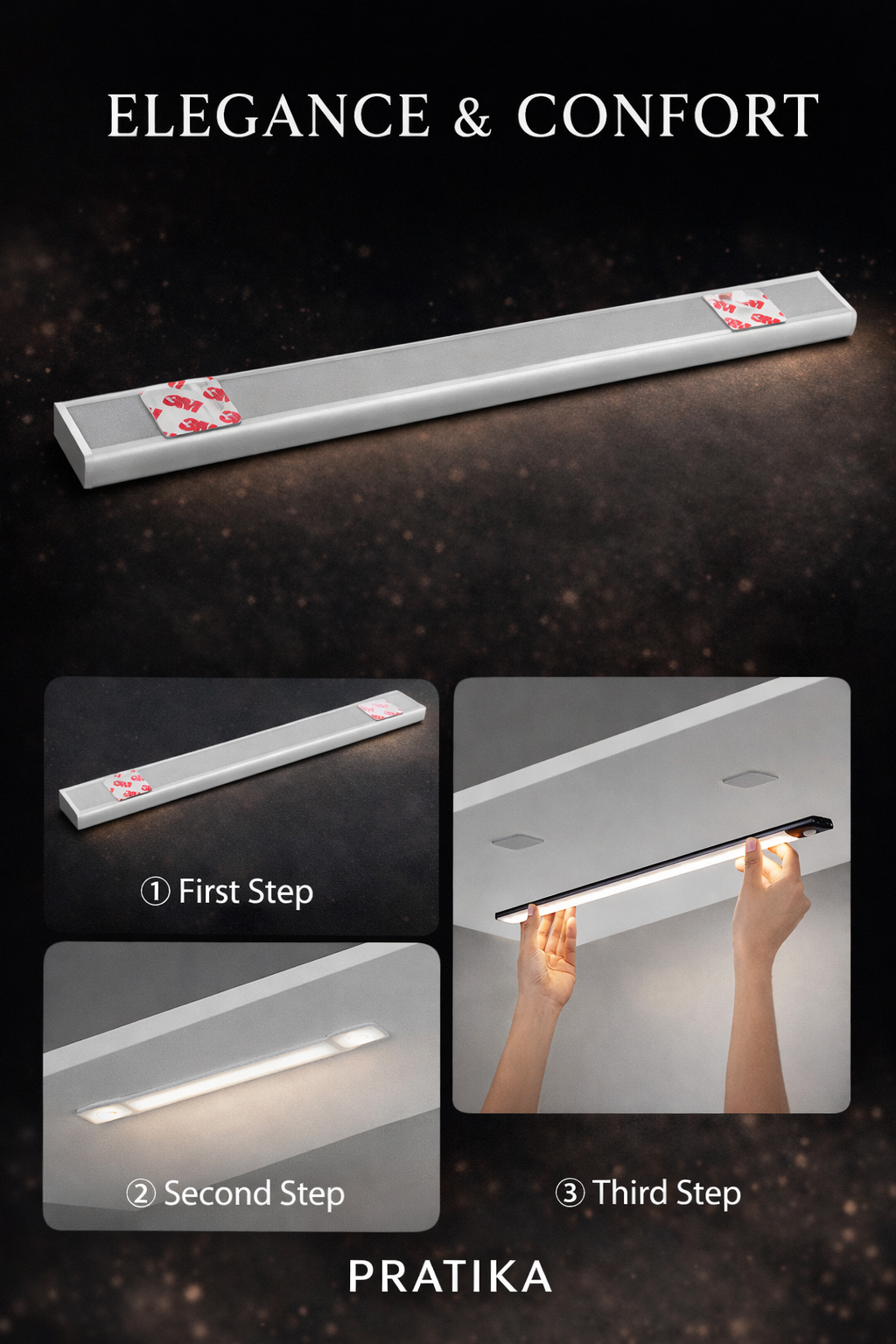 PRATIKA™ LED-Leuchte mit Bewegungsmelder