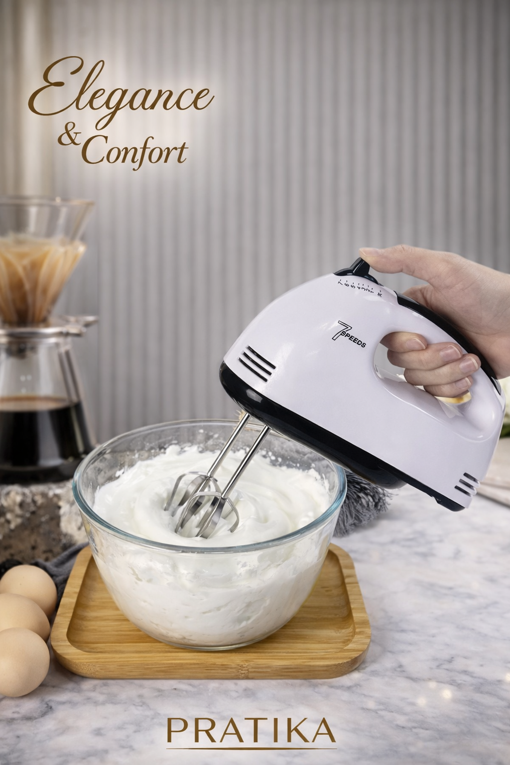PRATIKA™ Haushalts-Automatikmixer