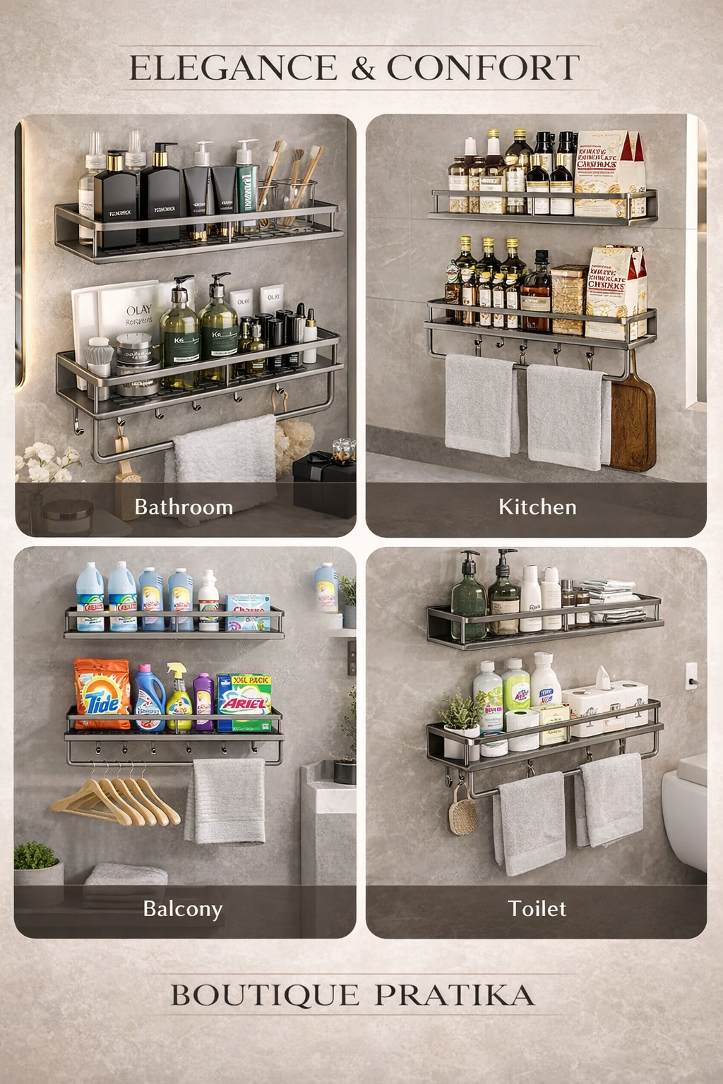 Pratika™ Shower Shelf