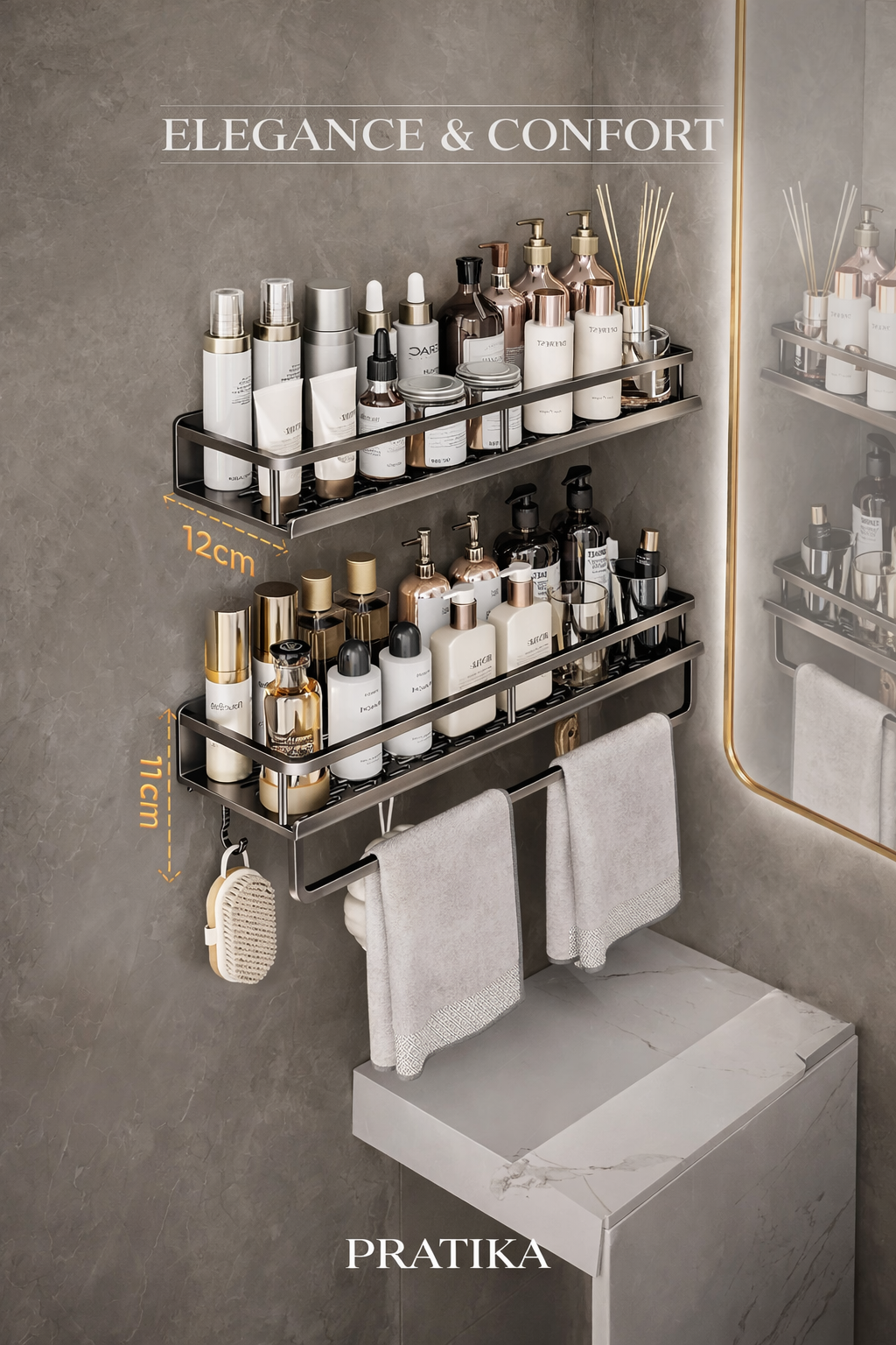 Pratika™ Shower Shelf