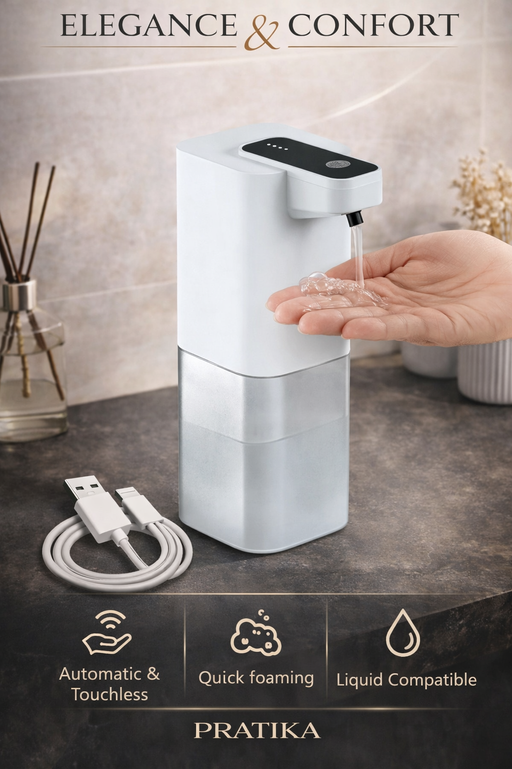 Pratika™ Auto Soap Dispenser