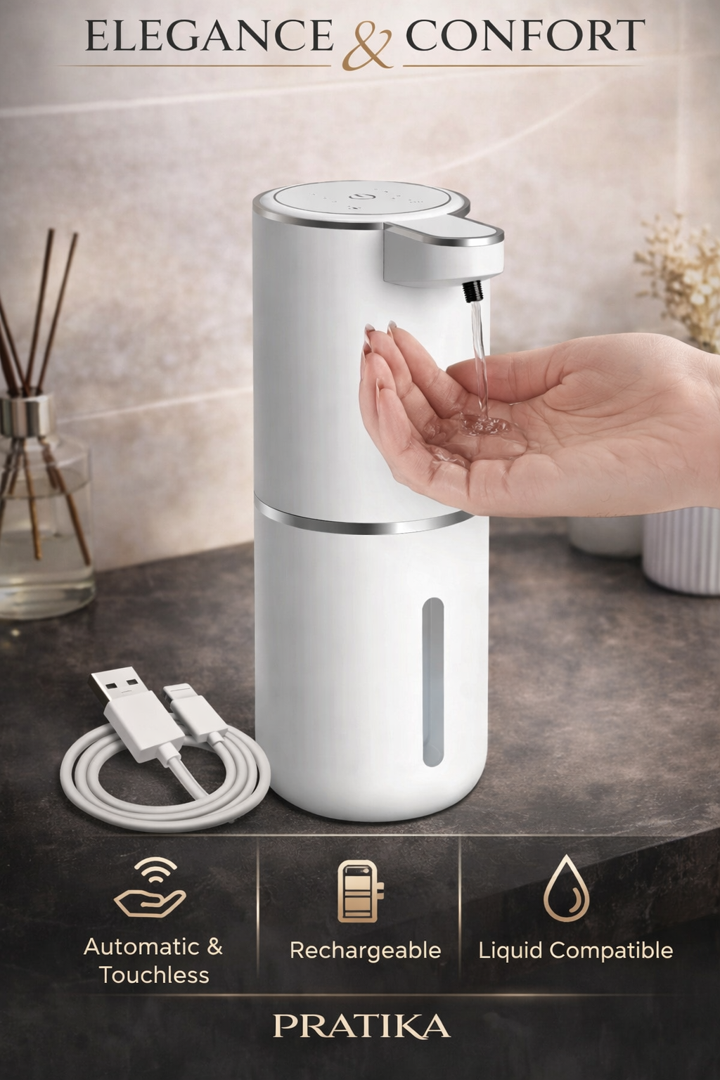 Pratika™ Auto Soap Dispenser