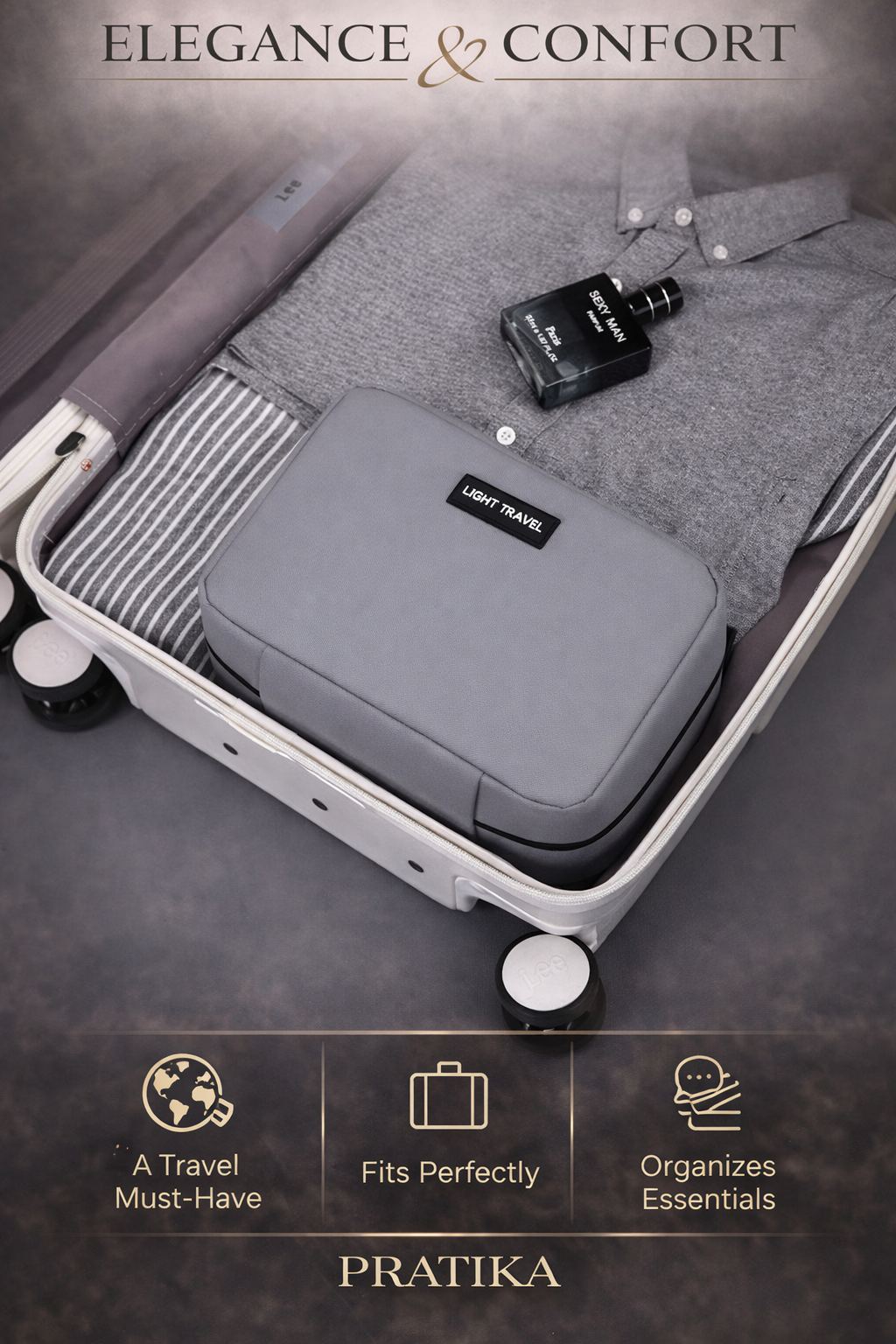 PRATIKA™ HangWash —  Toiletry Bag