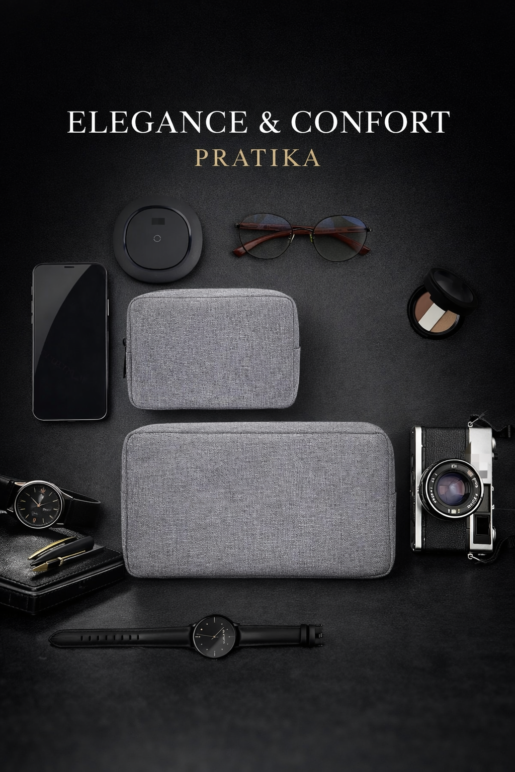 PRATIKA™ Portable Digital Organizer Case