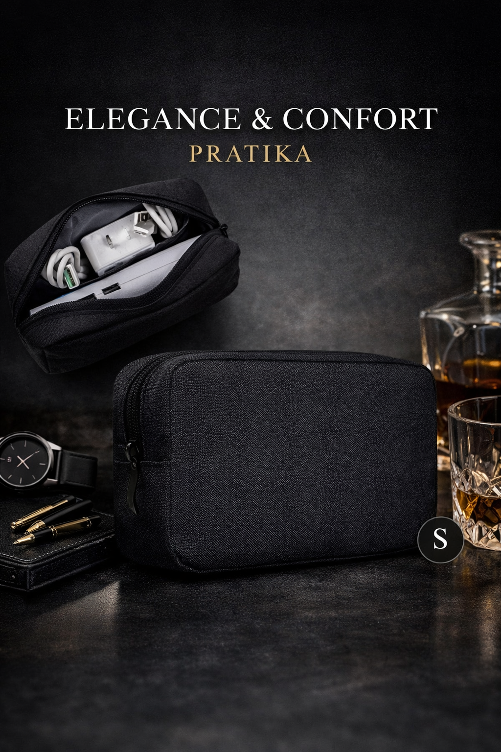 PRATIKA™ Portable Digital Organizer Case