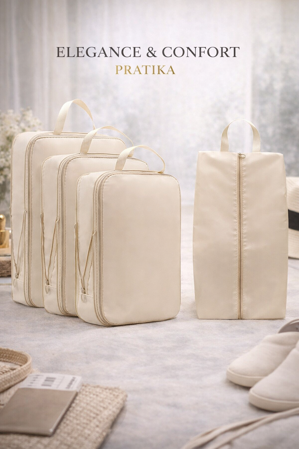 PRATIKA™ Travel Compression Cubes — Pack More, Stress Less