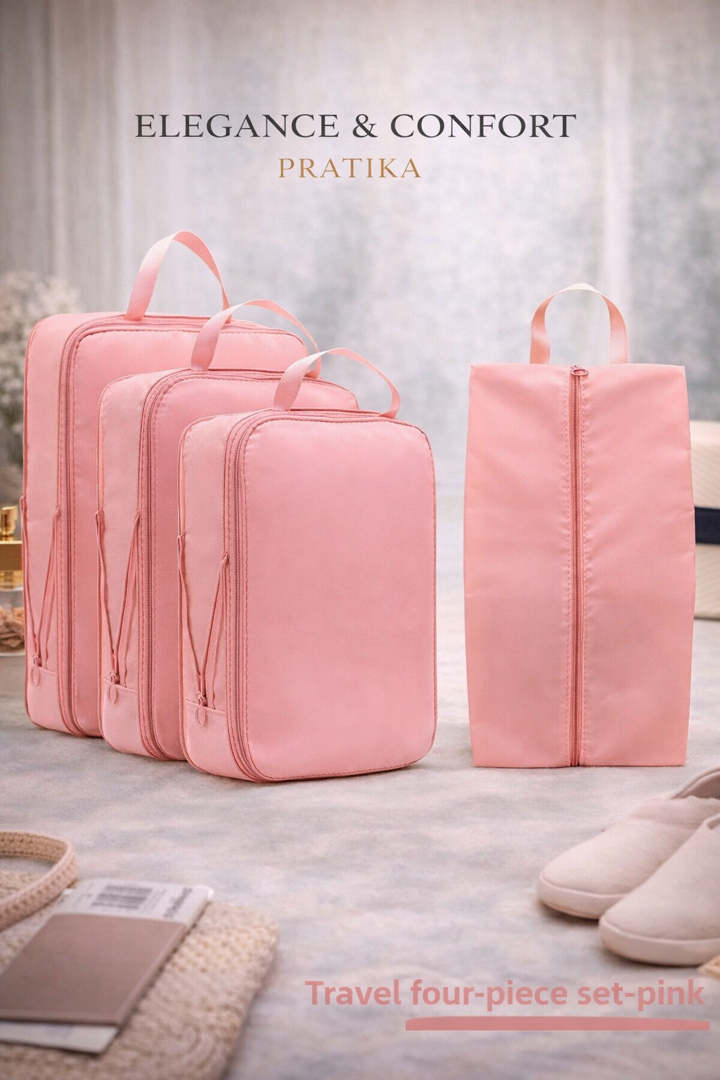 PRATIKA™ Travel Compression Cubes — Pack More, Stress Less