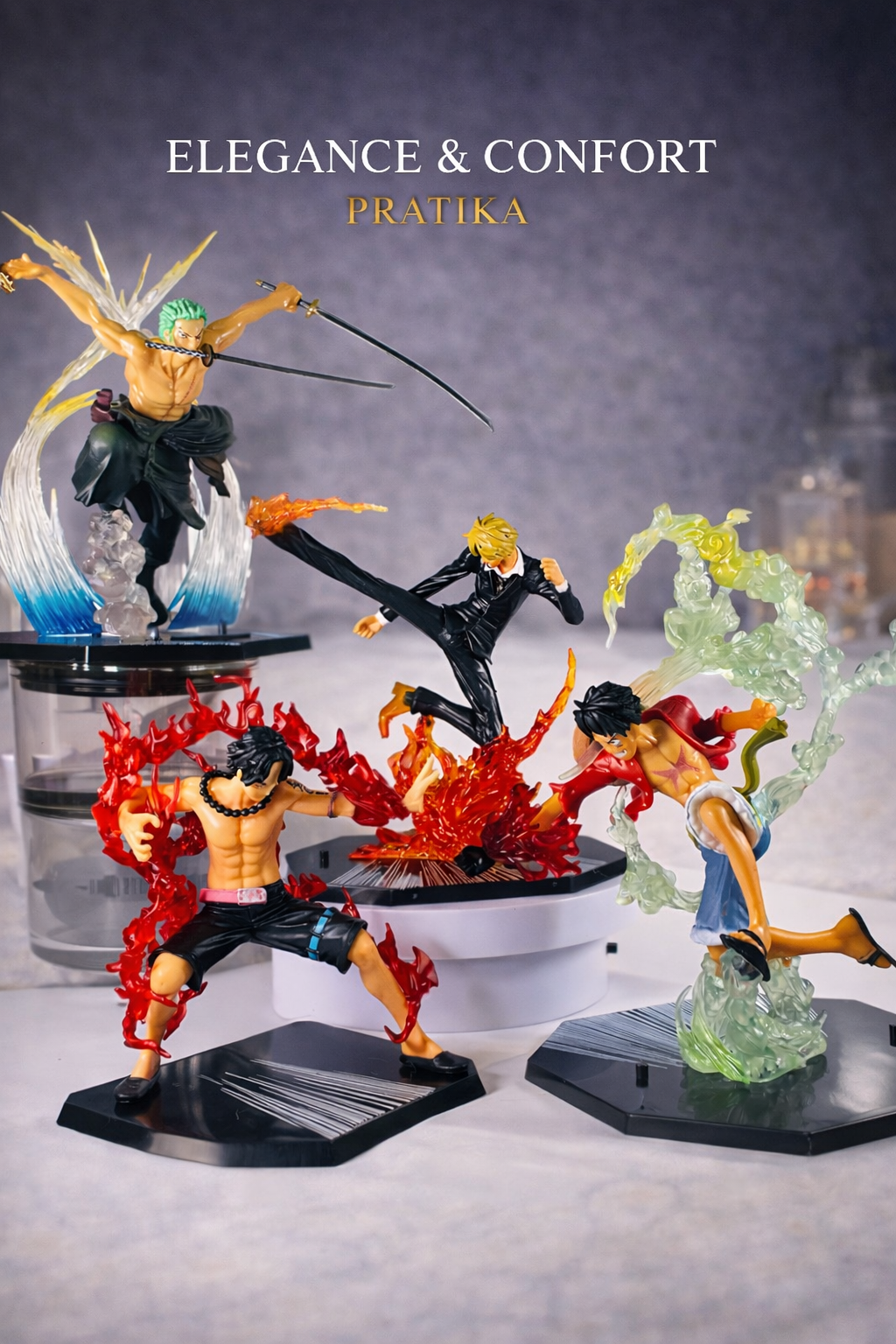 PRATIKA™ One Piece Action Figure
