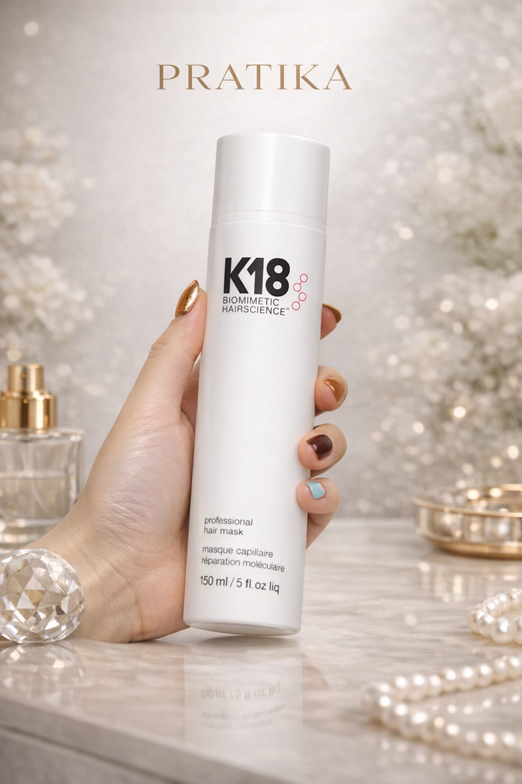 PRATIKA™ Molecular Repair Hair Mask – Keratin Leave-In Treatment
