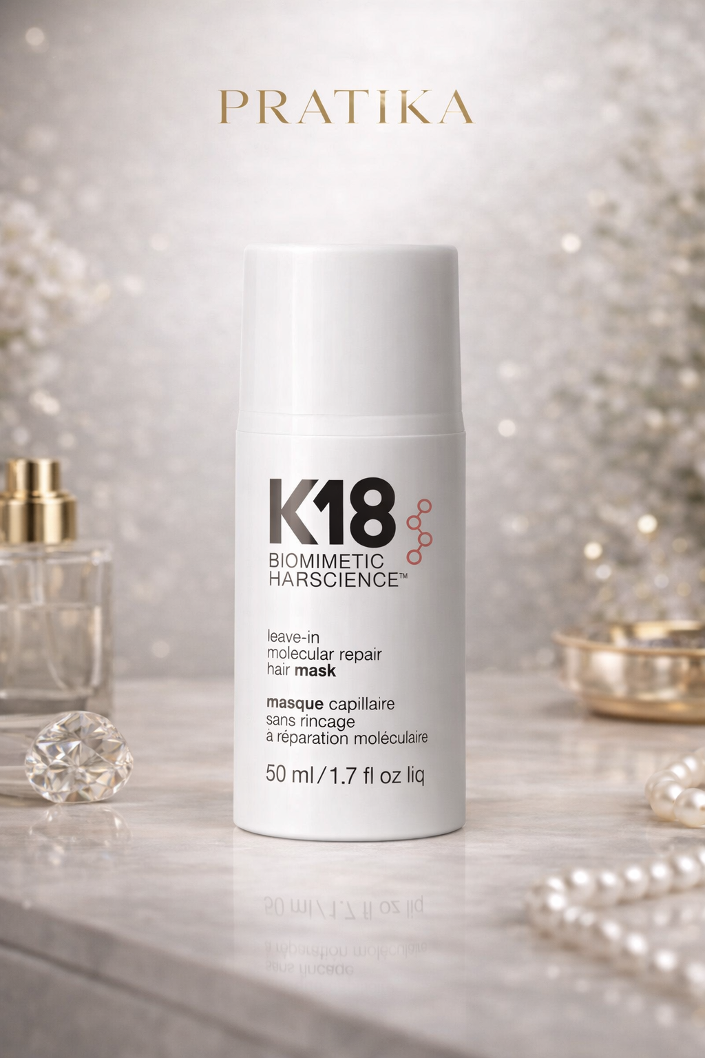 PRATIKA™ Molecular Repair Hair Mask – Keratin Leave-In Treatment