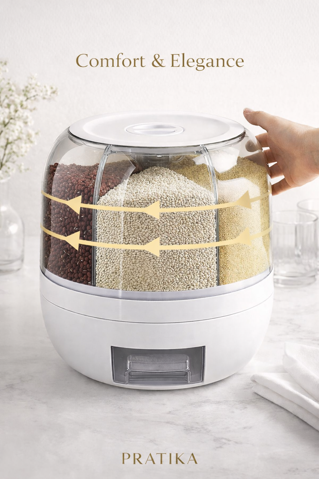 PRATIKA™ 360° Grain Dispenser