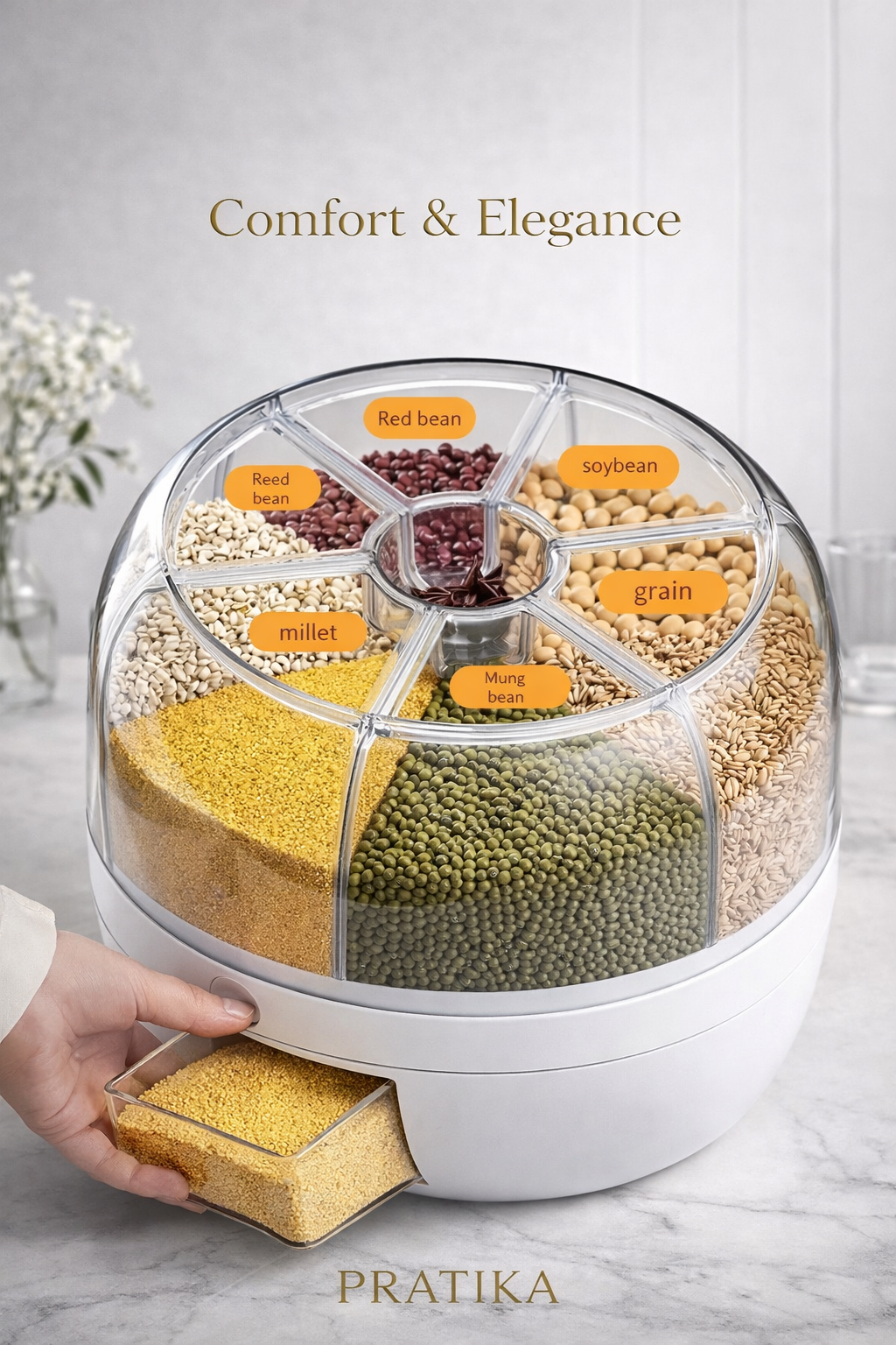 PRATIKA™ 360° Grain Dispenser